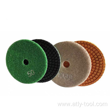 Wet Used Flexible Diamond Polishing Pads